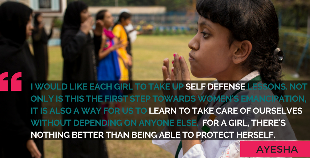 16 Days of Activism: Take up Self Defense Lessons!