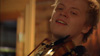 Pekka Kuusisto playing his own arrangement at a house concert in Katkasuvanto, Lapland