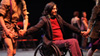 See how a world-renowed trapeze artist overcomes disablities to return to the circus.