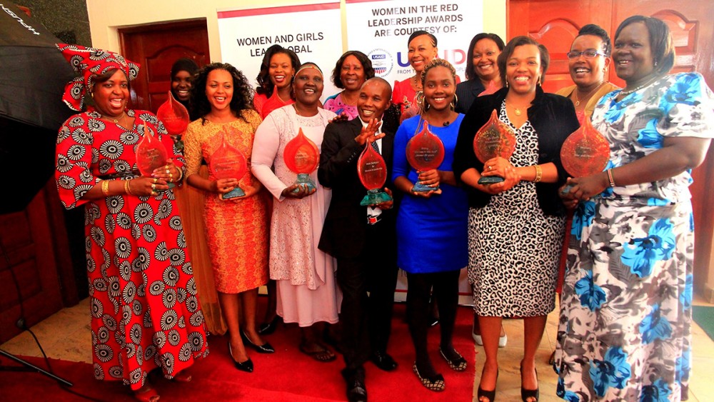 Awarding the Women Leaders of Kenya