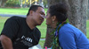 Hina shares a kiss with her husband Haema