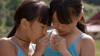 Mia and Alexandra share a quiet moment together.