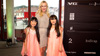 Director/Producer Mona Friis Bertheussen and twins, at National TV Awards Gullruten (Norwegian Emmys) 